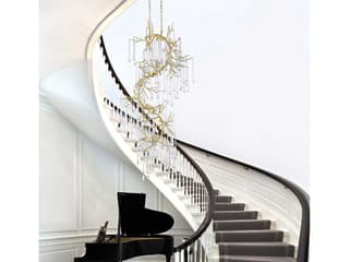 CWI Lighting Anita 12-Light Gold Leaf Chandelier