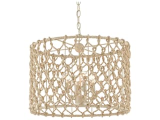Currey & Company Chesapeake Drum Chandelier - Thumbnail 4