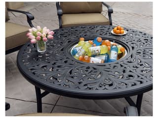 Darlee Outdoor Living Santa Monica Fire Pit Conversation Set - Thumbnail 4
