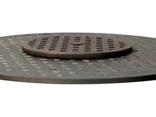 Antique Bronze 30 Round Lazy Susan