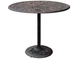 Darlee Outdoor Living Series 80 Cast Aluminum Antique Bronze Round