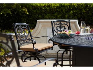Darlee Outdoor Living Santa Barbara Fire Pit Counter Set - Thumbnail 3