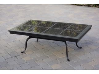 Darlee Outdoor Living Elisabeth Cast Aluminum Antique Bronze 4 Piece Lounge Set