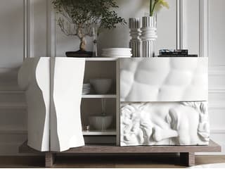Driade Ercole E Afrodite By Lab 80" Beech Wood Sideboard