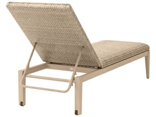 Ebel Siena Aluminum Wicker Adjustable Chaise Lounge