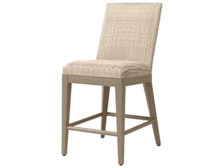 Ebel Siena Wicker Counter Height Armless Stool