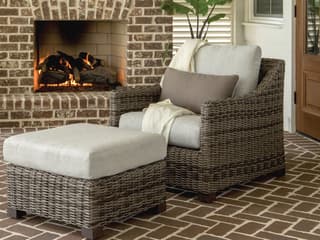 Ebel Avallon Wicker Outdoor Patio Lounge Set
