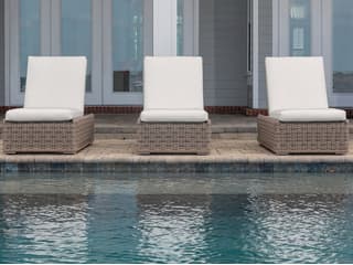 Ebel Laurent Cushion Wicker Outdoor Patio Lounge Set