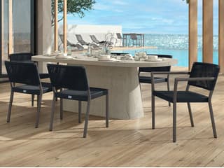 Ebel Orleans Aluminum Dining Set