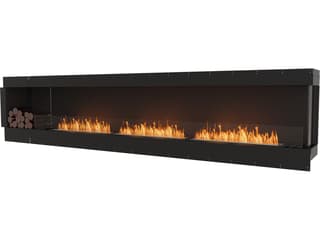 EcoSmart Fire Flex Fireboxes - Right Corner Fireplace
