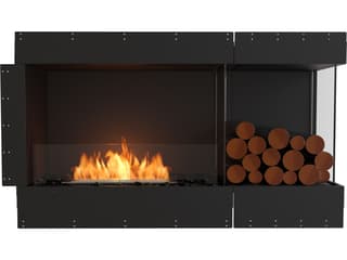 EcoSmart Fire Flex Fireboxes - Right Corner Fireplace