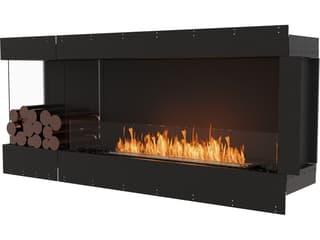 EcoSmart Fire Flex Fireboxes - Left Corner Fireplace