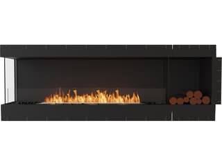 EcoSmart Fire Flex Fireboxes - Left Corner Fireplace