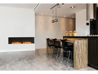 EcoSmart Fire Flex Fireboxes - Right Corner Fireplace