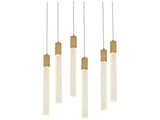 Elegant Lighting Weston Crystal Island Pendant - Thumbnail 3