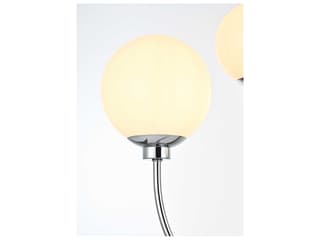 Elegant Lighting Nyomi 4-Light Chrome Globe Chandelier