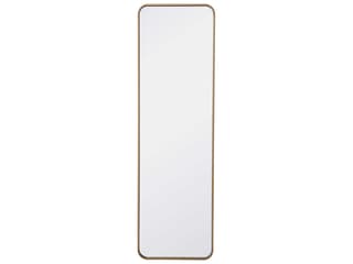 Evermore Brass Rectangular Wall Mirror