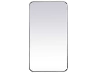 Evermore Silver Rectangular Wall Mirror