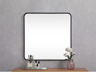 Elegant Lighting Evermore Square Wall Mirror