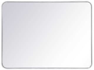Evermore Silver Rectangular Wall Mirror