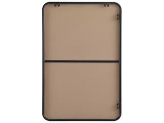 Elegant Lighting Remy Black Rectangular Wall Mirror