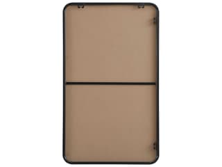 Elegant Lighting Remy Black Rectangular Wall Mirror