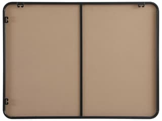 Elegant Lighting Remy Black Rectangular Wall Mirror