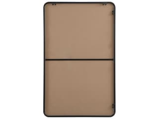 Elegant Lighting Remy Black Rectangular Wall Mirror