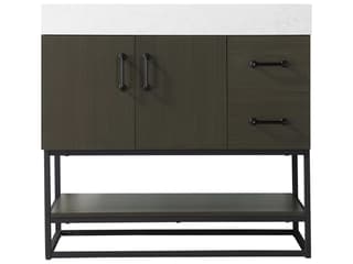 Elegant Lighting Caroline Mocha Brown Vanity