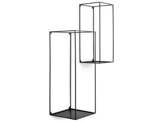 Eichholtz Deco Rectangular Bronze Set of 2 Wall Rack