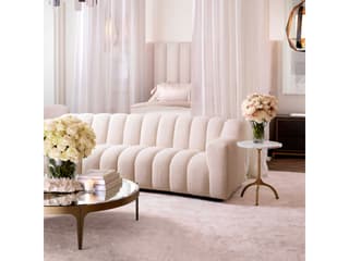 Eichholtz Liam Silver Sand Viscose Linen Rug