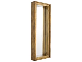 Eichholtz Magenta L Rectangular Vintage Brass Mirror