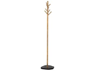Eichholtz Stern Vintage Brass Black Marble Base Coatrack
