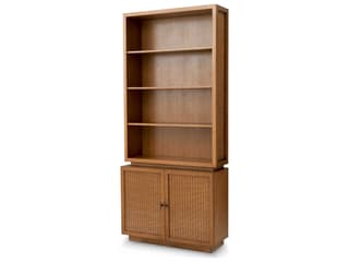 Eichholtz Borchard Caramel Oak Veneer Cabinet