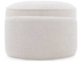 Eichholtz Ortega White Upholstered Accent Stool