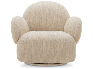 Eichholtz Madrone Swivel Cream Accent Chair