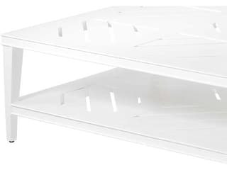 Eichholtz Outdoor White Finish Coffee Table