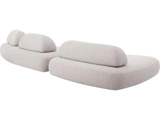 Eichholtz Outdoor Mauritius Grey Black Base Sofa