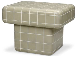 Eichholtz Outdoor Light Grey Glaze End Table
