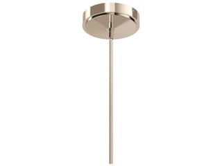 Elan Priam 6-Light Polished Nickel LED Linear Chandelier