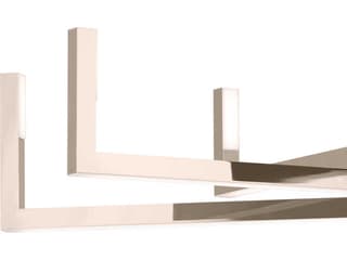 Elan Priam 6-Light Polished Nickel Linear Chandelier