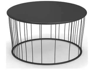 EMU Cannole Steel Round Outdoor Patio Coffee Table