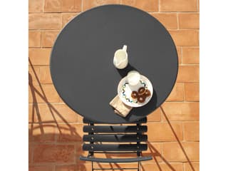 EMU Arc En Ciel Steel Round Folding Table