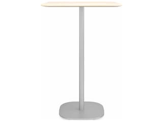 Emeco Table Flat Base By Jasper Morrison Square Bar