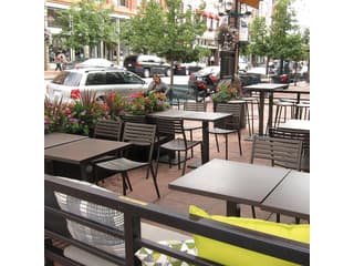 EMU Segno Steel Outdoor Patio Dining Set