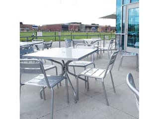 EMU Star Steel Outdoor Patio Dining Set