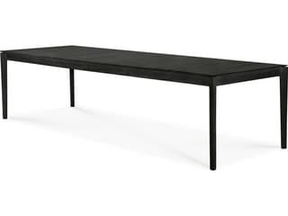 Bok Teak Black Dining Table