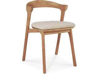 Bok Teak Dining Chair With Cushion