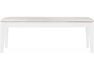 Bok Off White Bench Cushion