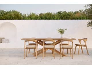 Ethnicraft Outdoor Bok Teak Dining Set